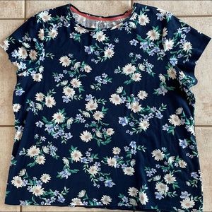 XXL Croft & Barrow short sleeve navy blue tee